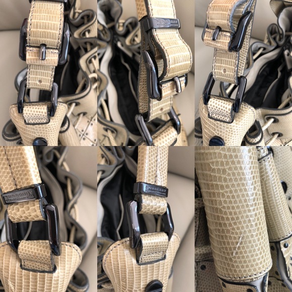 Burberry Prorsum Lizard Warrior Hobo 2008 IT BAG - Picture 8 of 8